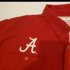 MEN'S COLUMBIA SHIRT SIZE XL UNIVERSITY OF ALABAMA IN GREAT SHAPE